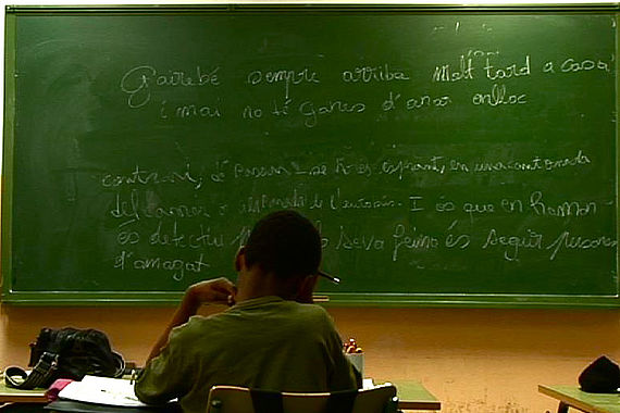filmstill of Aula d´acollida
