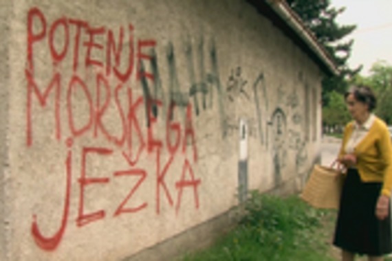 filmstill of Potenje morskega ježka/The Sweating of Sea Urchin