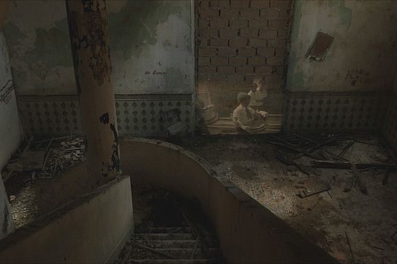 filmstill of A Dos pies