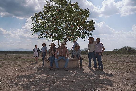 filmstill of El Norte Sobre El Vacío