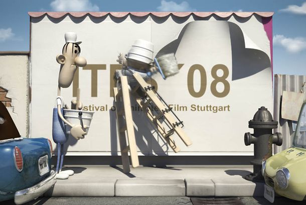 still / picture for TRAILER FOR THE FESTIVAL OF ANIMATED FILM STUTTGART (ITFS) 2008 - PLAKATKLEBER (