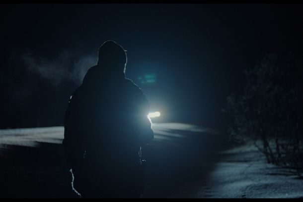 still / picture for Untitled (burned rubber on asphalt, 2018)