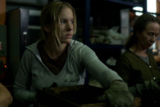 still / picture for Arbeiter verlassen die Fabrik
