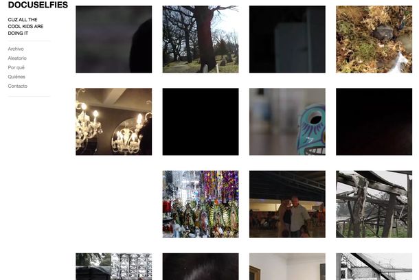 still / picture for Docuselfies (web project)