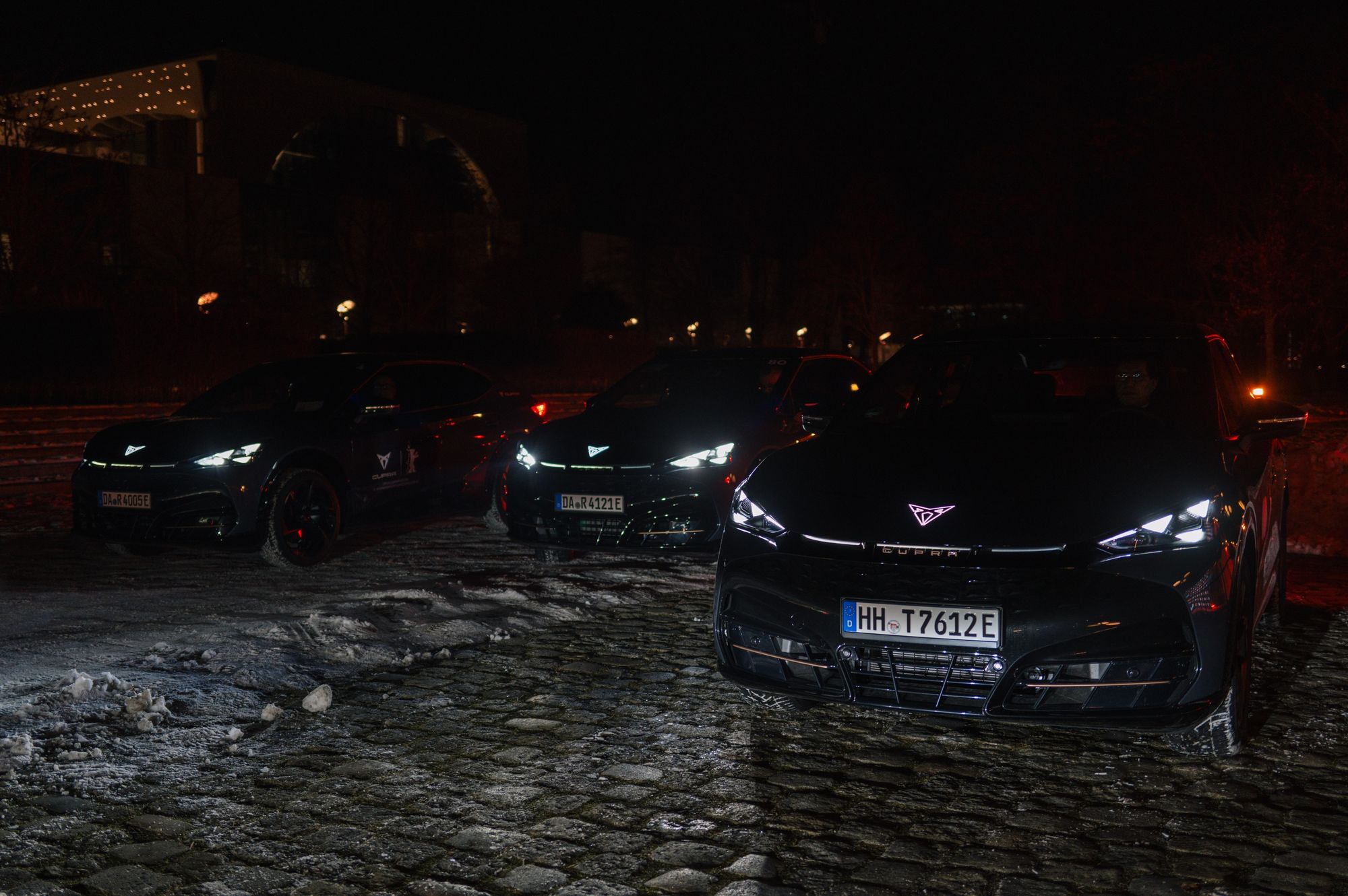 Some of the CUPRA Berlinale fleet. 