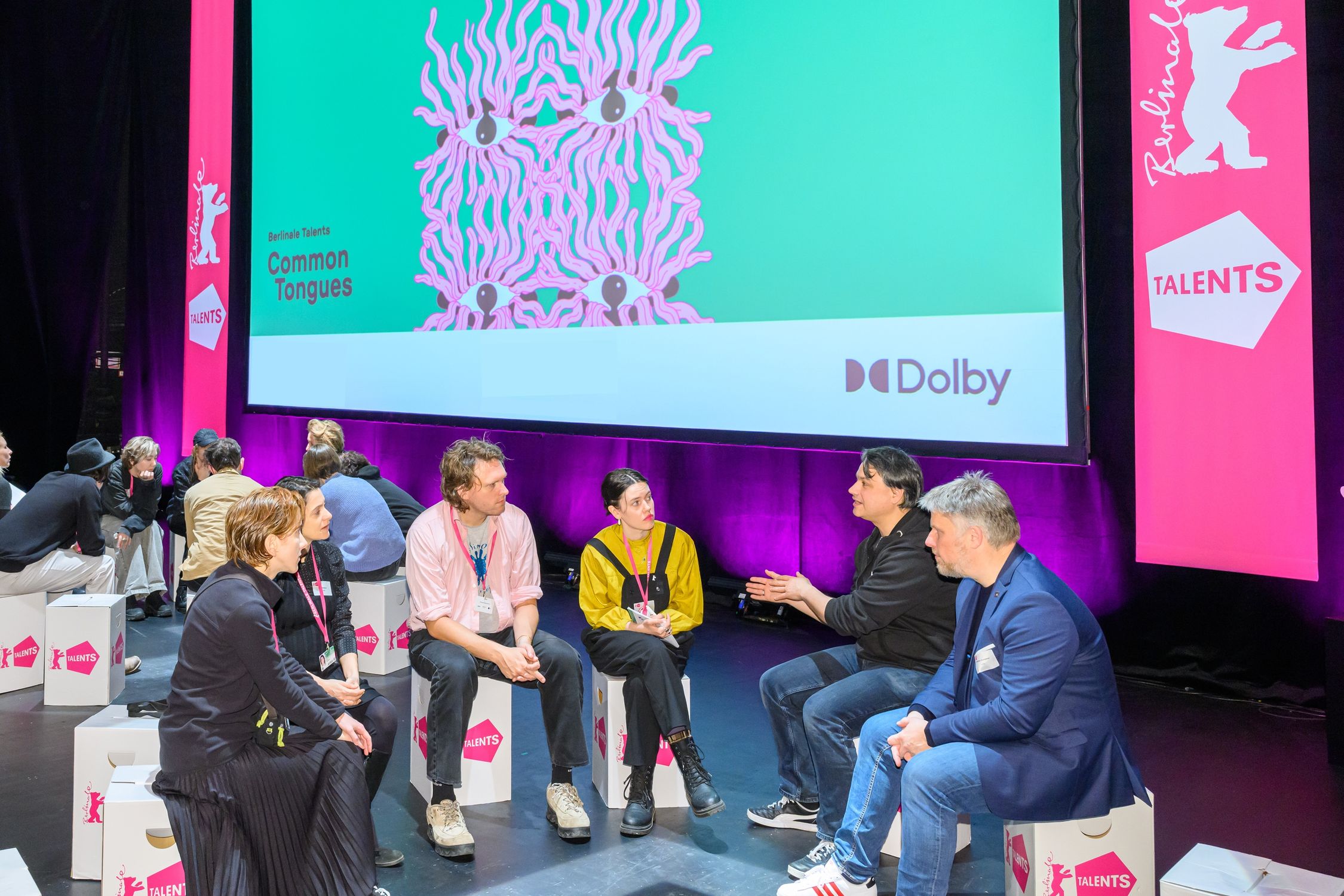 Dolby takes part in the Talents Circles.
