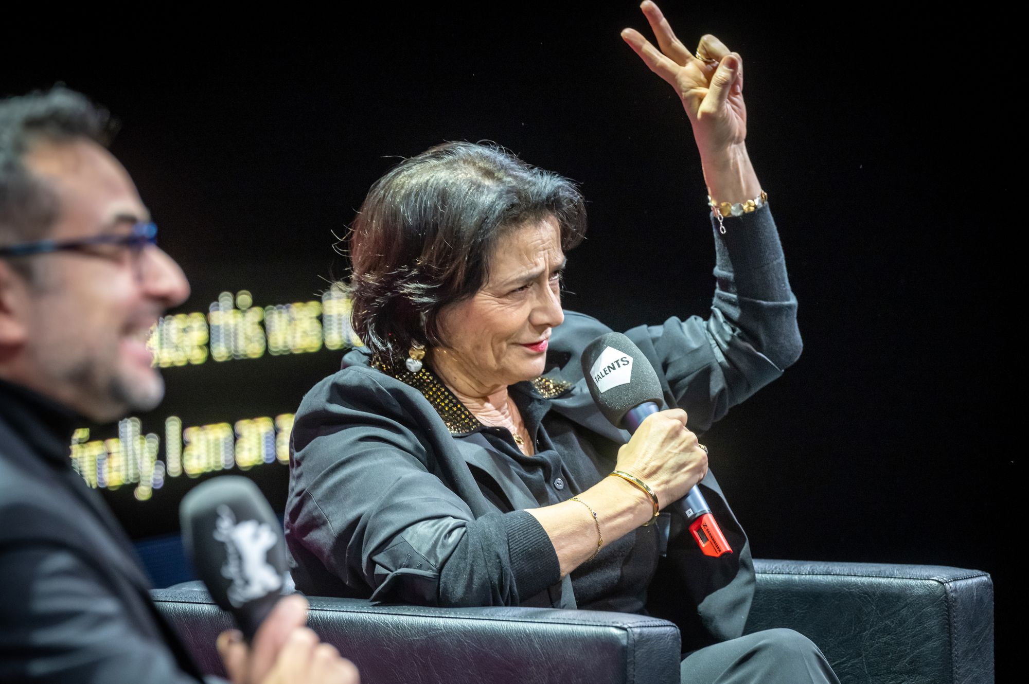 Hiam Abbass at Berlinale Talents 2026.